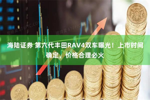 海陆证券 第六代丰田RAV4双车曝光！上市时间确定，价格合理必火
