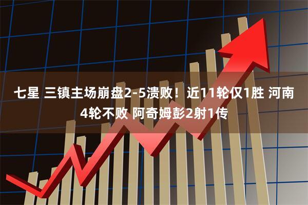 七星 三镇主场崩盘2-5溃败！近11轮仅1胜 河南4轮不败 阿奇姆彭2射1传